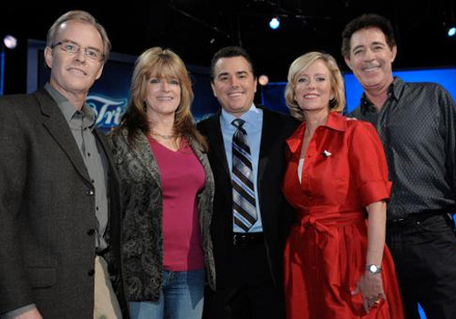 Christopher Knight (center) Trivial Pursuit: America Plays