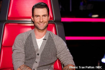 The Voice Adam Levine as Mr. Rogers