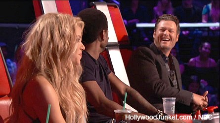 The Voice, Shakira, Usher, Blake