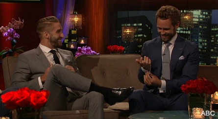 Pictured (l-r): Shawn Booth, Nick Viall