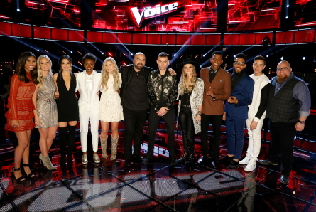 The Voice 12 Top 12 artists