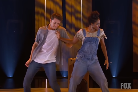 SYTYCD 15 Top 10 Live Show 2, Evan and Chelsea